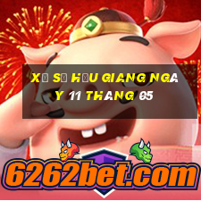 xổ số hậu giang ngày 11 tháng 05