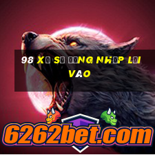 98 Xổ số đăng nhập lối vào