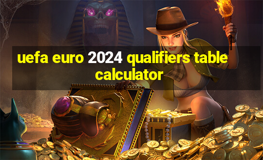 uefa euro 2024 qualifiers table calculator