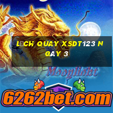 Lịch quay XSDT123 ngày 3