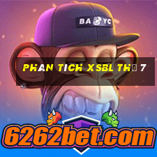 Phân tích XSBL Thứ 7