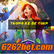 thong ke de tuan