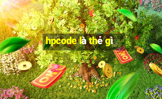 hpcode là thẻ gì