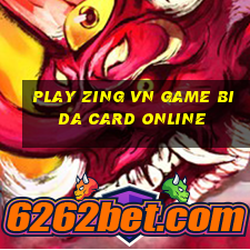 play zing vn game bida card online