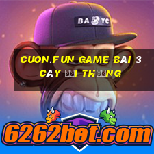 Cuon.Fun Game Bài 3 Cây Đổi Thưởng