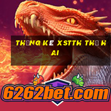 Thống kê XSTTH thứ hai