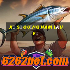 xổ số quảng nam lâu về