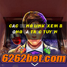 các đường link xem bóng đá trực tuyến