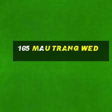 105 màu trang wed