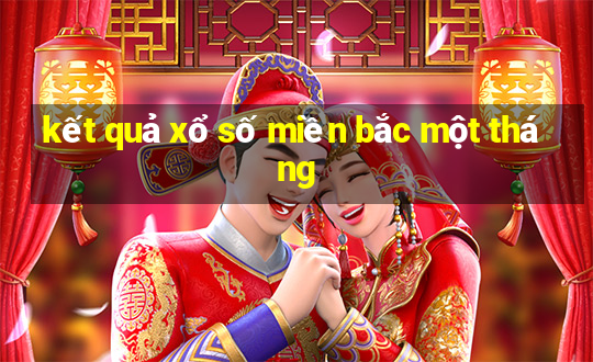 kết quả xổ số miền bắc một tháng