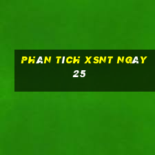 Phân tích XSNT ngày 25