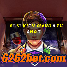 xổ số kiên giang 9 tháng 7