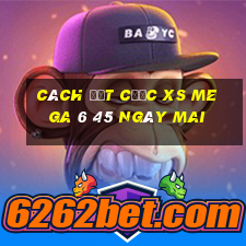 Cách đặt cược XS Mega 6 45 ngày mai