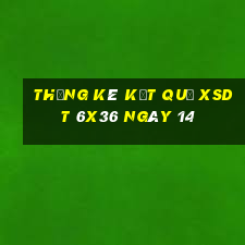 THỐNG KÊ KẾT QUẢ XSDT 6x36 ngày 14