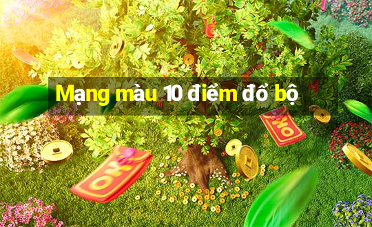 Mạng màu 10 điểm đổ bộ