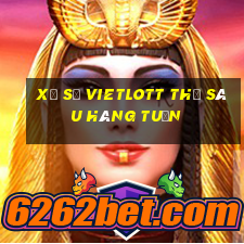 xổ số vietlott thứ sáu hàng tuần