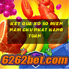 ket qua xo so mien nam chu nhat hang tuan