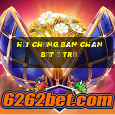 hội chứng bàn chân bẹt ở trẻ