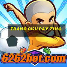 trang chu pay zing