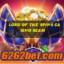 lord of the spins casino scam