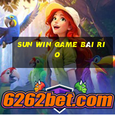 Sun Win Game Bài Rio