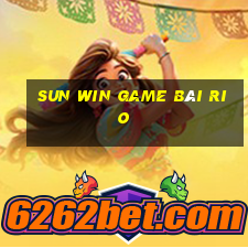 Sun Win Game Bài Rio