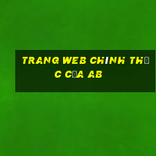 Trang web chính thức của ab