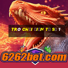 Trò chơi điện tử số 1