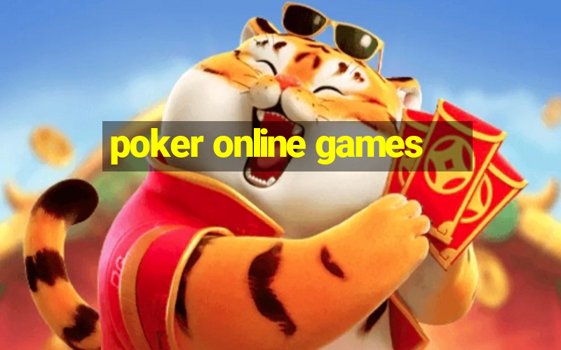 poker online games