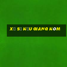 xổ số hậu giang hôm