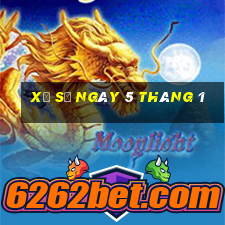 xổ số ngày 5 tháng 1