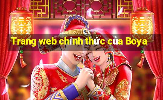 Trang web chính thức của Boya