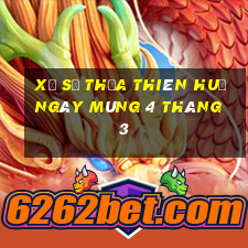 xổ số thừa thiên huế ngày mùng 4 tháng 3