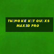 THỐNG KÊ KẾT QUẢ xs Max3D Pro