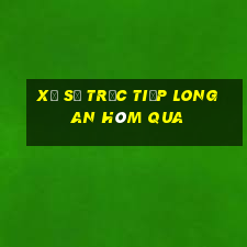 xổ số trực tiếp long an hôm qua