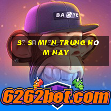 sổ số miền trung hôm nay