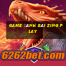 game đánh bài zing play