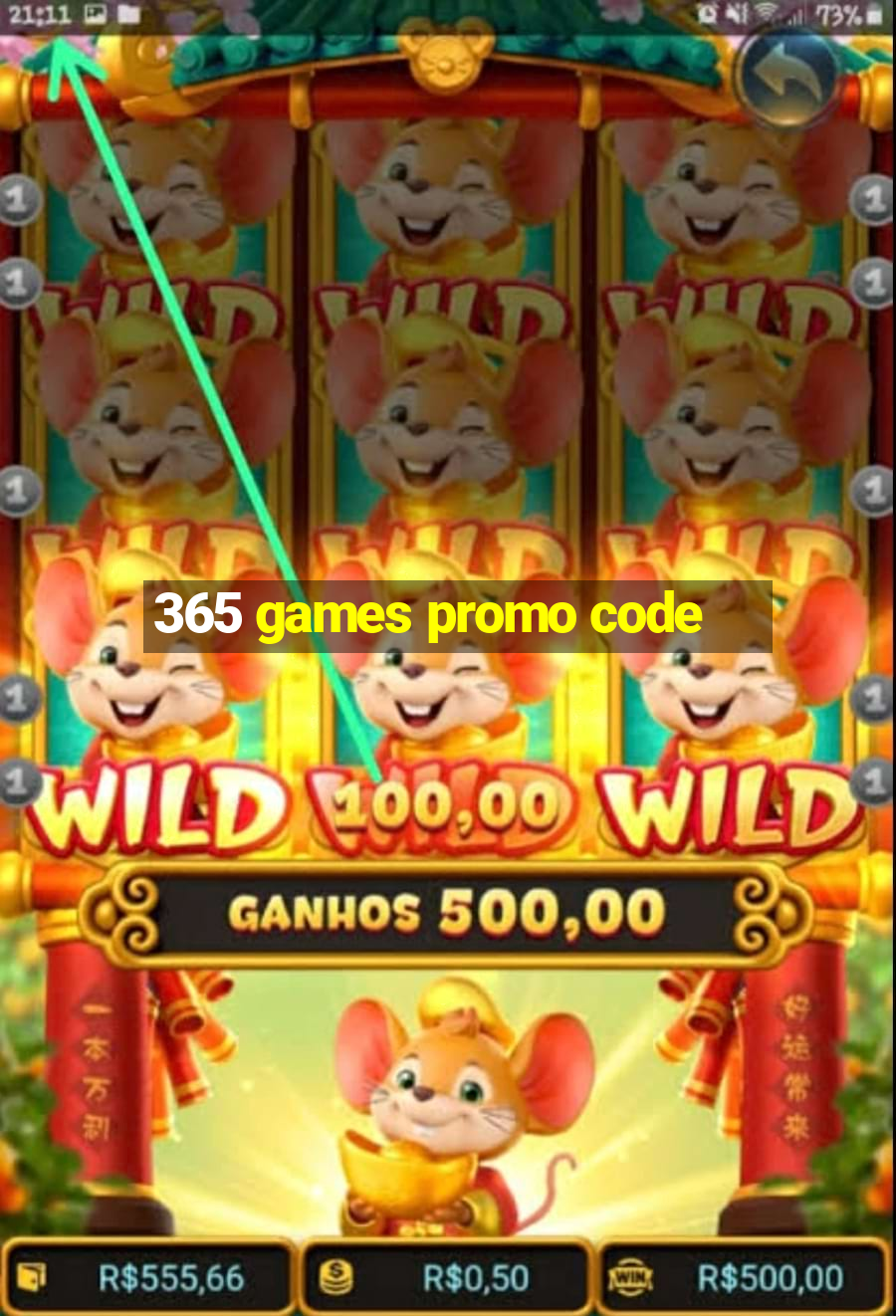 365 games promo code