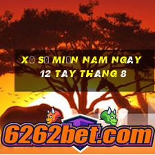 xổ số miền nam ngày 12 tây tháng 8