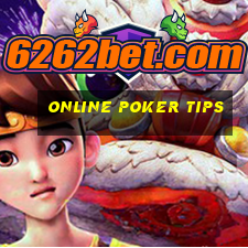 online poker tips