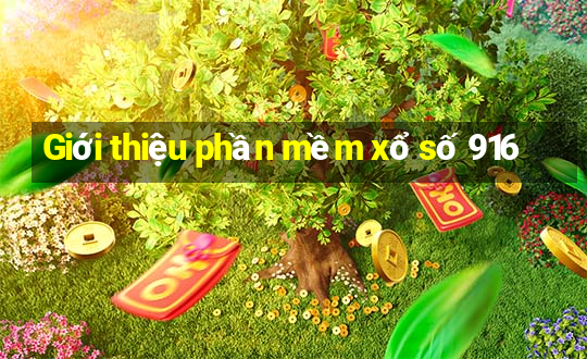 Giới thiệu phần mềm xổ số 916