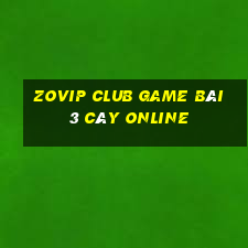 Zovip Club Game Bài 3 Cây Online