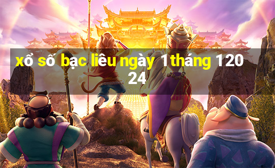 xổ số bạc liêu ngày 1 tháng 1 2024