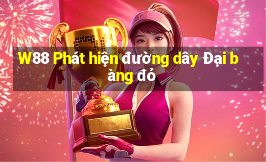 W88 Phát hiện đường dây Đại bàng đỏ