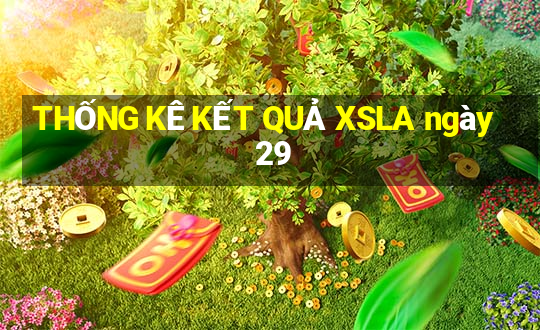 THỐNG KÊ KẾT QUẢ XSLA ngày 29