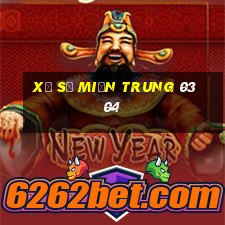 xổ số miền trung 03 04