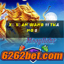 xổ số an giang 11 tháng 8