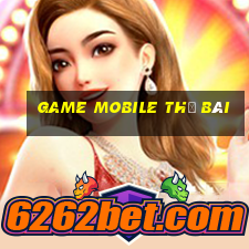 game mobile thẻ bài