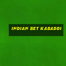 indian bet kabaddi