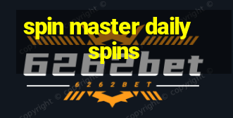 spin master daily spins